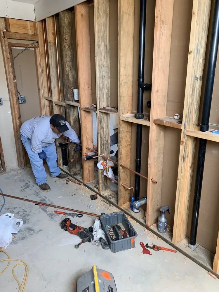 Commercial rough-in plumbing for Gas Line Repair in Little Neck